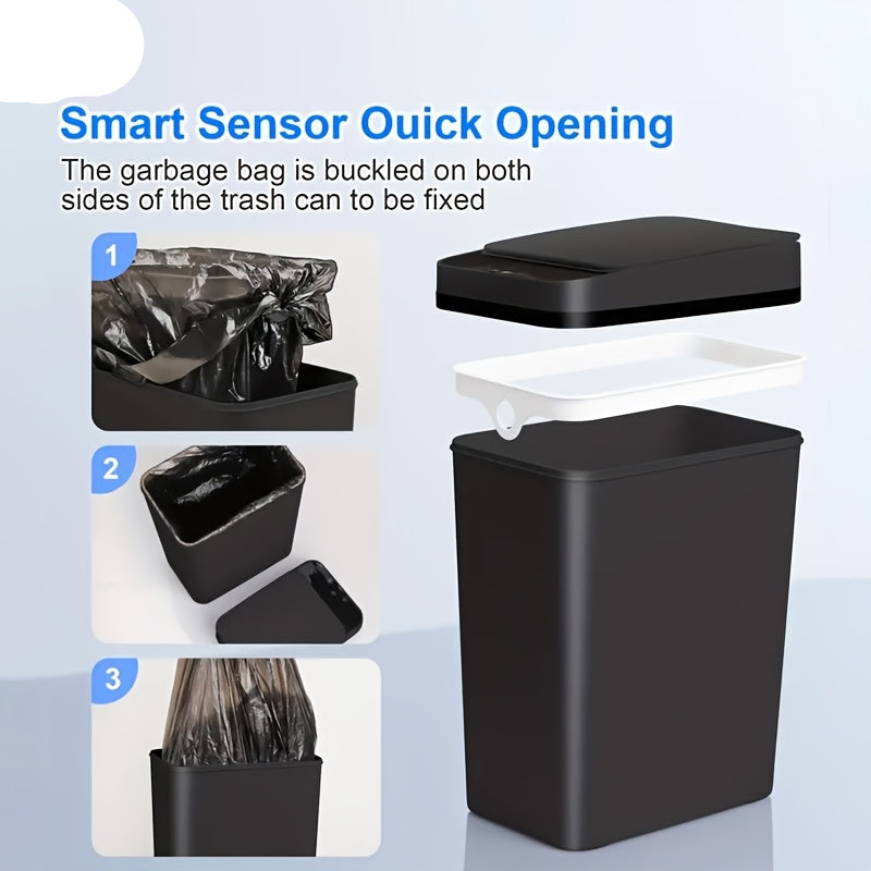 Smart Sensor Trash Can for Home-2